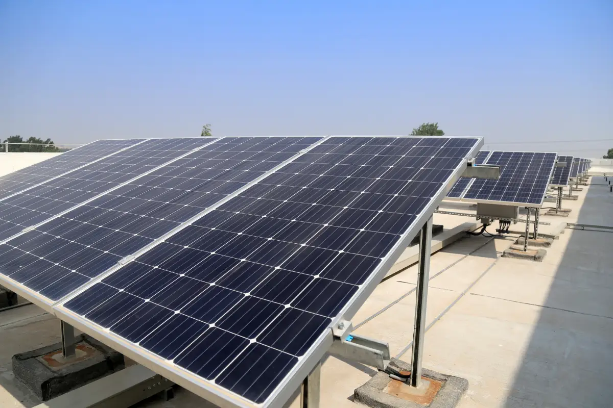 Commercial and Industrial Solar Installation